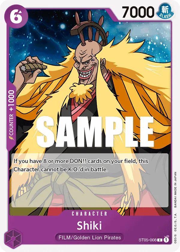 Carta Shiki ST05-008