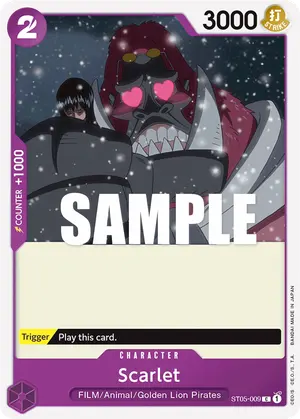 Carta Scarlet ST05-009