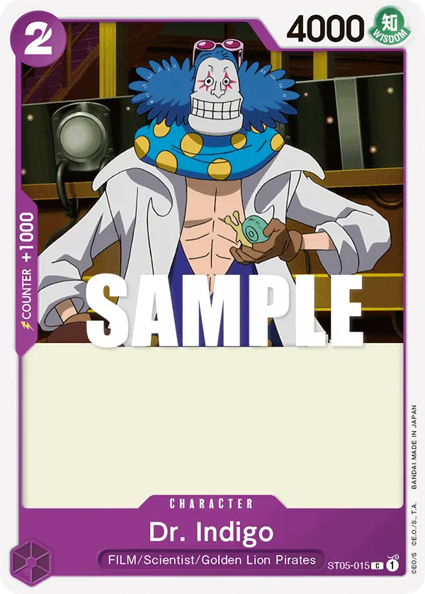 Carta Dr. Indigo ST05-015