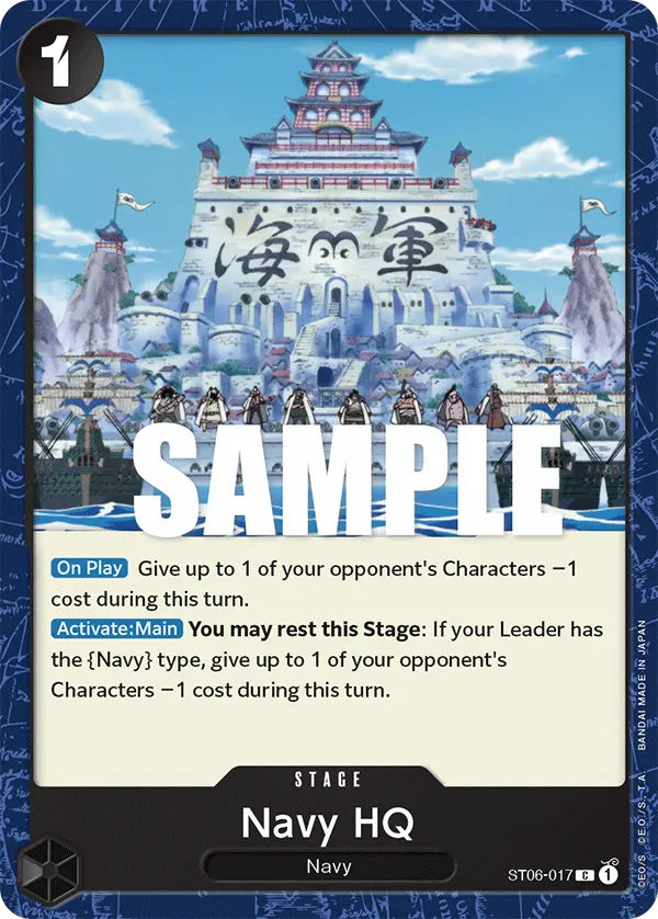 Carta Navy HQ ST06-017