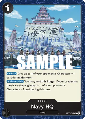 Carta Navy HQ ST06-017