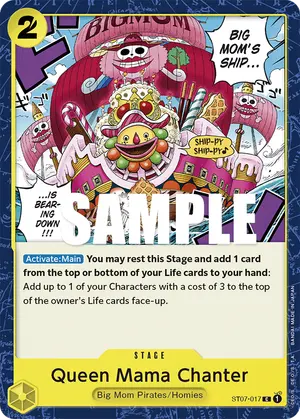 Carta Queen Mama Chanter ST07-017