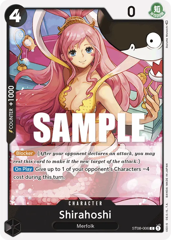 Carta Shirahoshi ST08-006