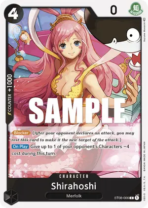 Carta Shirahoshi ST08-006