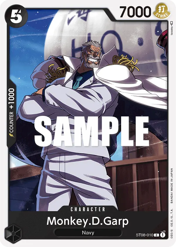 Carta Monkey.D.Garp ST08-010