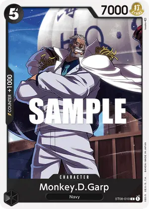 Carta Monkey.D.Garp ST08-010
