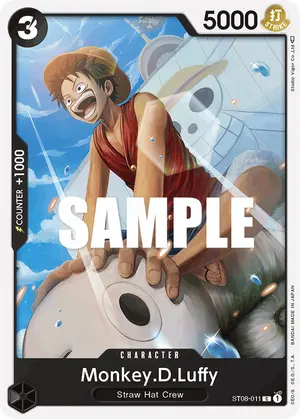 Carta Monkey.D.Luffy ST08-011