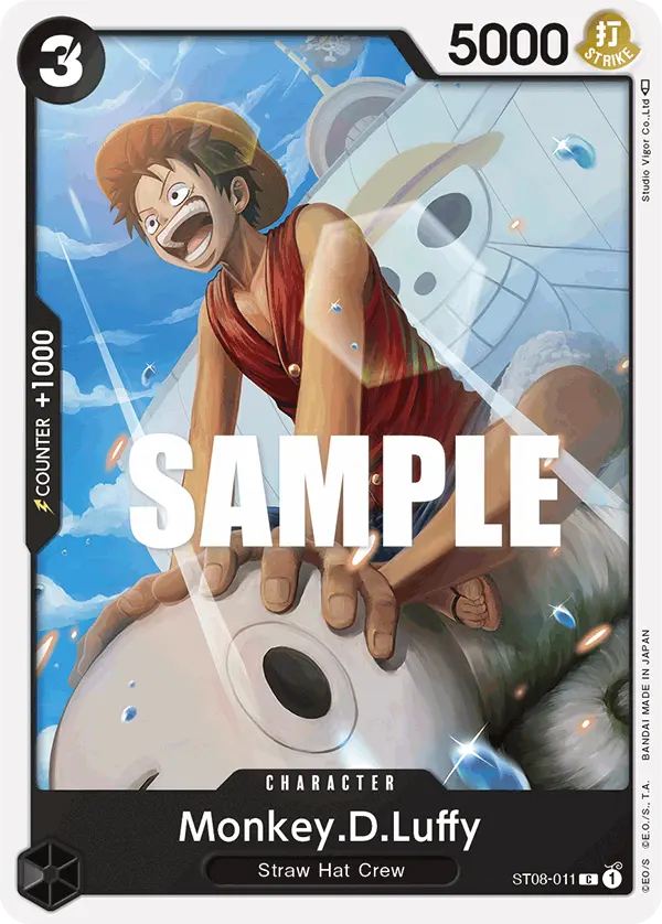 Carta Monkey.D.Luffy ST08-011
