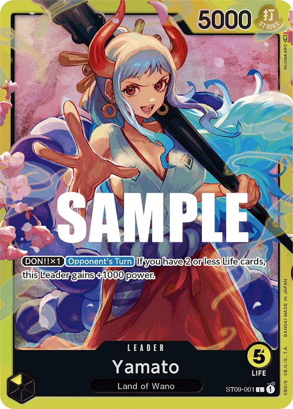 Yamato ST09-001 card