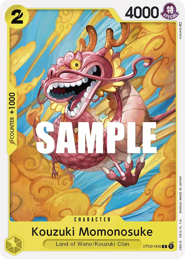 Kouzuki Momonosuke ST09-006 card