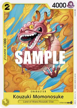 Carta Kouzuki Momonosuke ST09-006