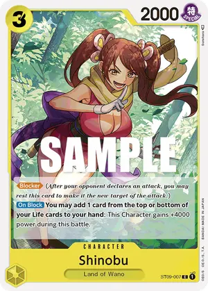 Carta Shinobu ST09-007