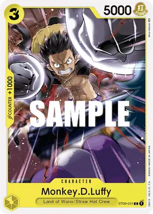 Carta Monkey.D.Luffy ST09-011