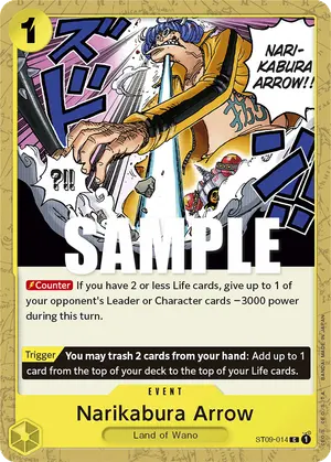 Carta Narikabura Arrow ST09-014