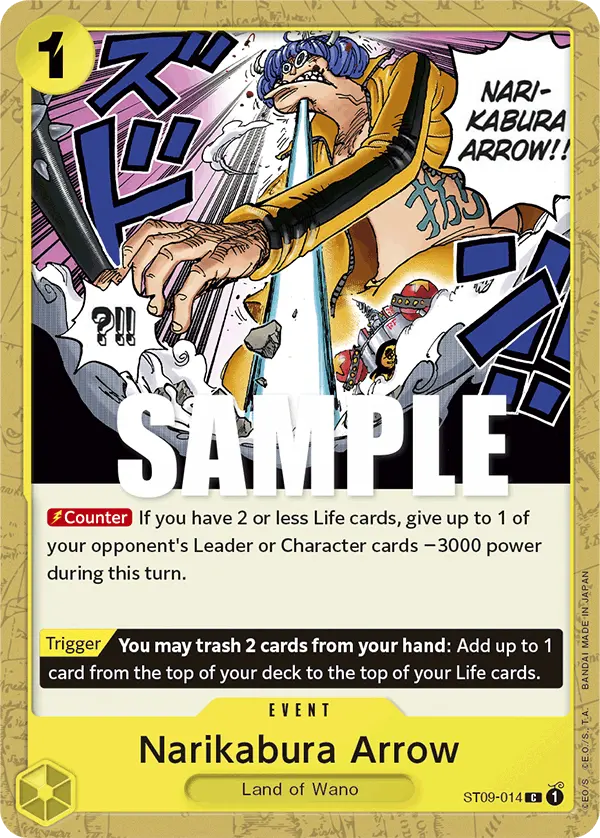Carta Narikabura Arrow ST09-014