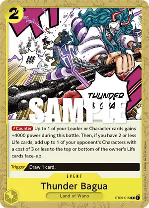 Carta Thunder Bagua ST09-015