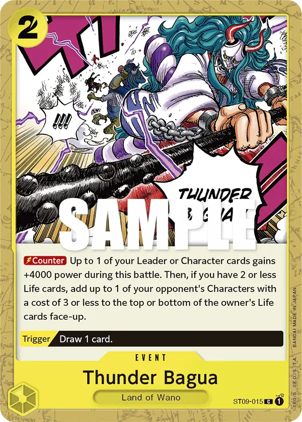 Carta Thunder Bagua ST09-015