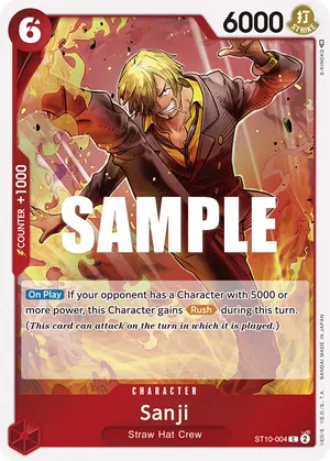 Carta Sanji ST10-004