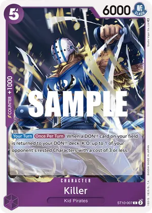 Carta Killer ST10-007