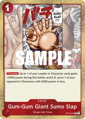 Carta Gum-Gum Giant Sumo Slap ST10-015