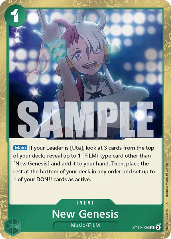 New Genesis ST11-004 card