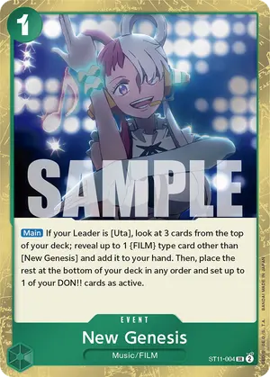 Carta New Genesis ST11-004