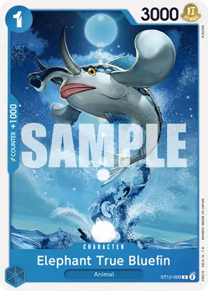 Carta Elephant True Bluefin ST12-009