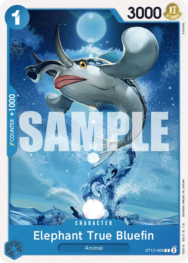 Carta Elephant True Bluefin ST12-009