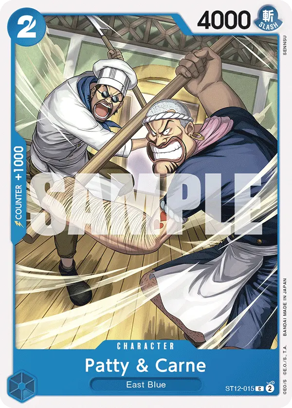 Patty & Carne ST12-015 card