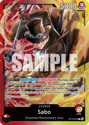 Carta Sabo ST13-001