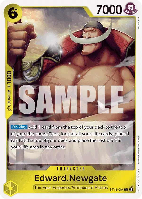 Edward.Newgate ST13-004 card