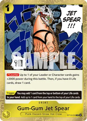 Carta Gum-Gum Jet Spear ST13-018