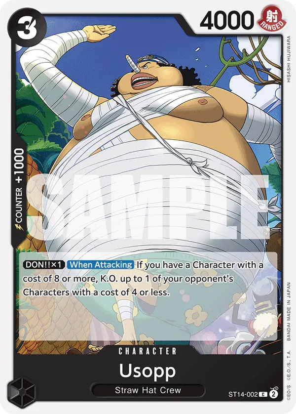 Usopp ST14-002 card