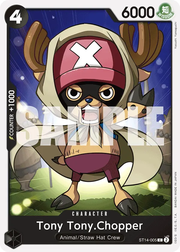 Carta Tony Tony.Chopper ST14-005