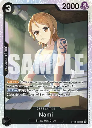 Carta Nami ST14-006