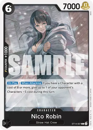 Carta Nico Robin ST14-007