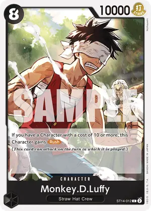 Carta Monkey.D.Luffy ST14-012