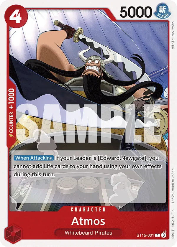 Atmos ST15-001 card