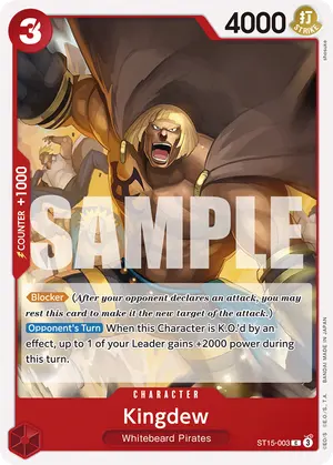 Carta Kingdew ST15-003