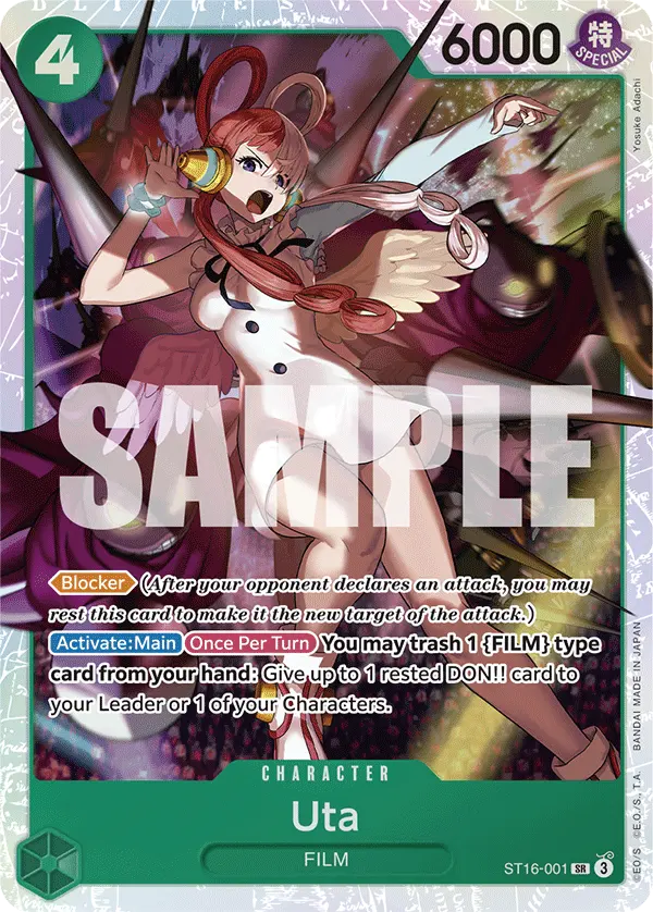 Uta ST16-001 card