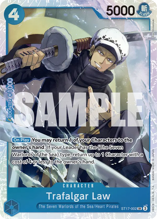 Carta Trafalgar Law ST17-002
