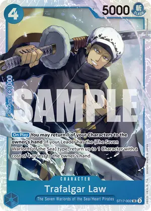 Carta Trafalgar Law ST17-002