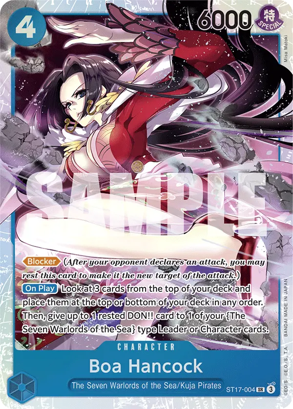 Boa Hancock ST17-004 card