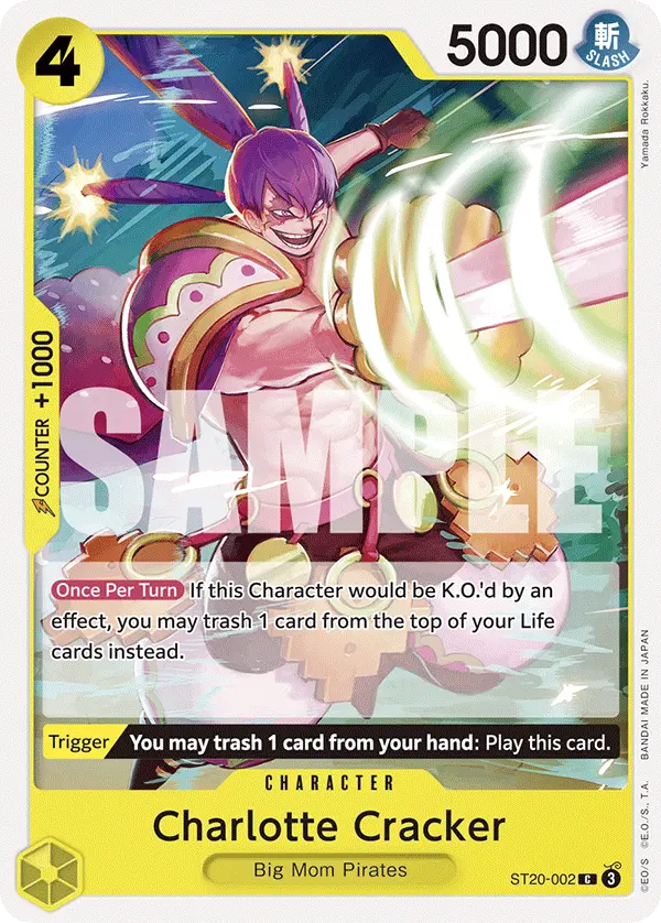 Carta Charlotte Cracker ST20-002