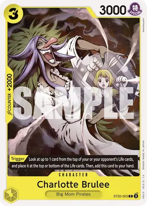 Carta Charlotte Brulee ST20-003