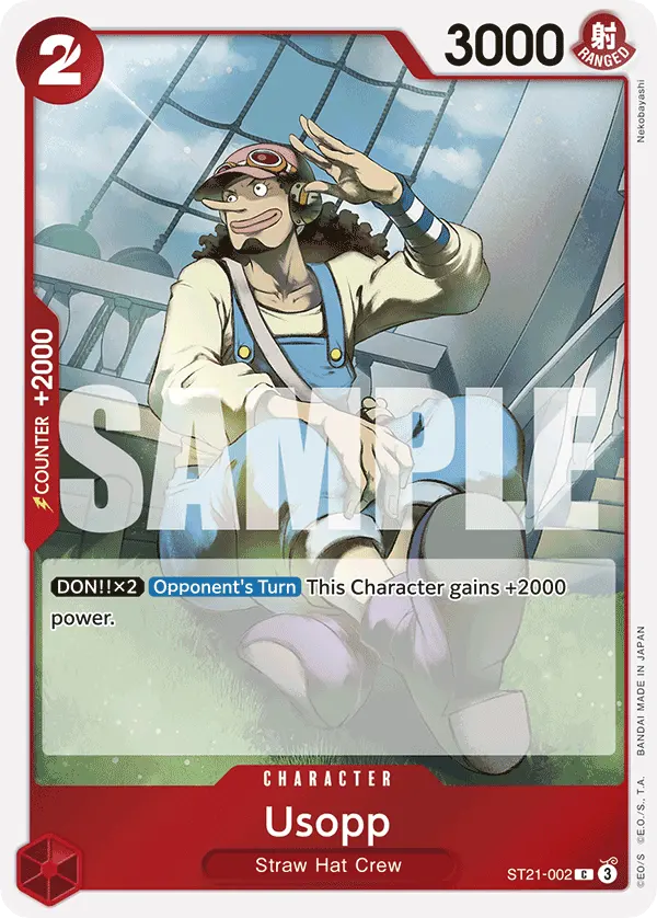 Carta Usopp ST21-002