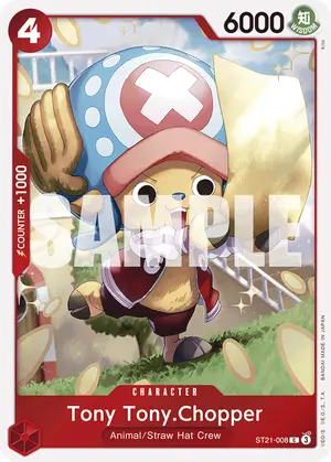 Carta Tony Tony.Chopper ST21-008