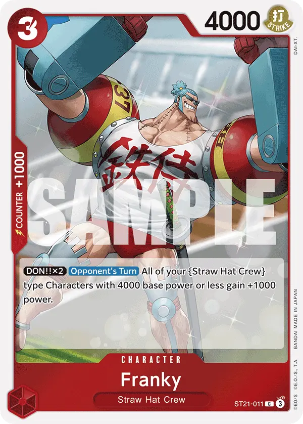 Carta Franky ST21-011