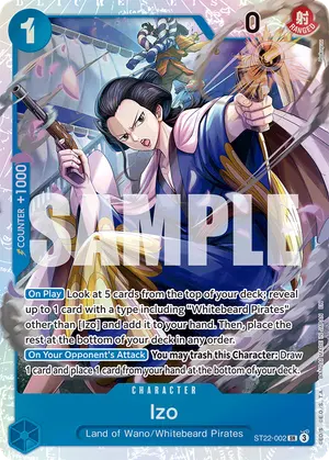 Carta Izo ST22-002