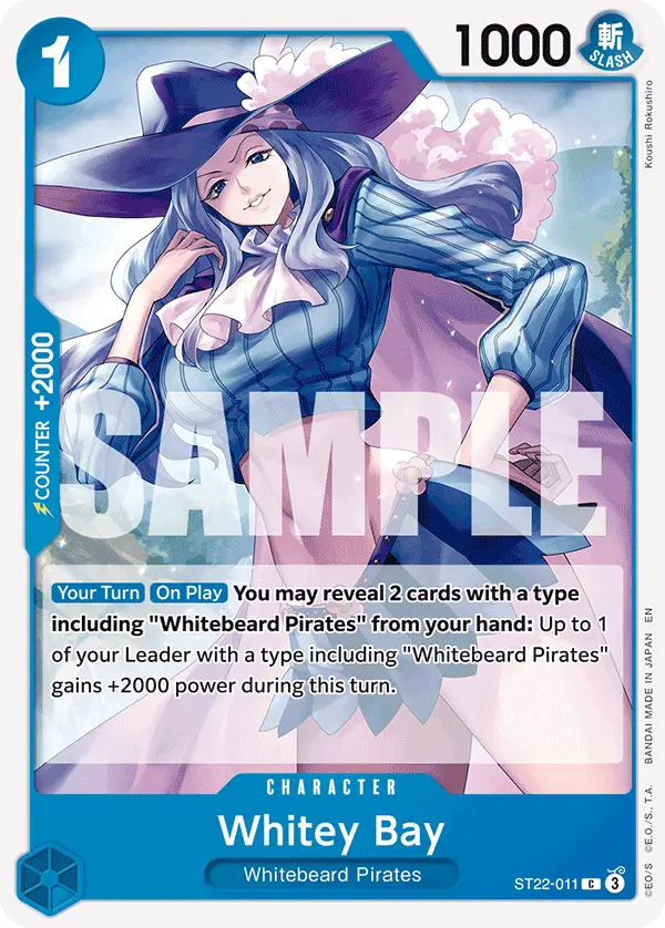 Whitey Bay ST22-011 card